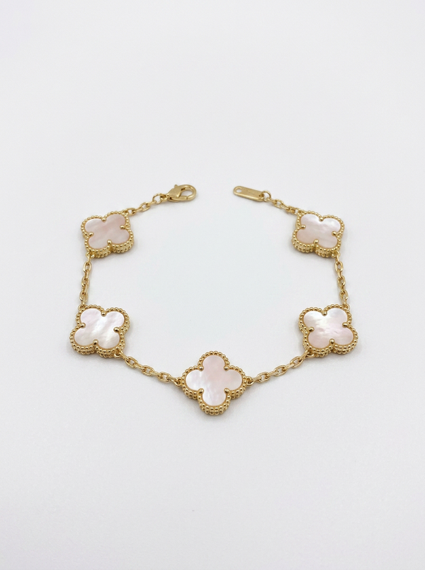 BRACCIALE AURUM QUARTZ GOLD IVORY