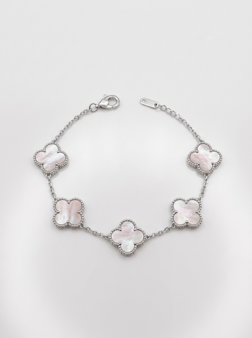 BRACCIALE AURUM QUARTZ SILVER IVORY