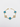 BRACCIALE AURUM CONTRAST GOLD AQUA