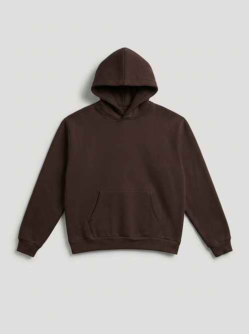 FELPA BOXY MARRONE