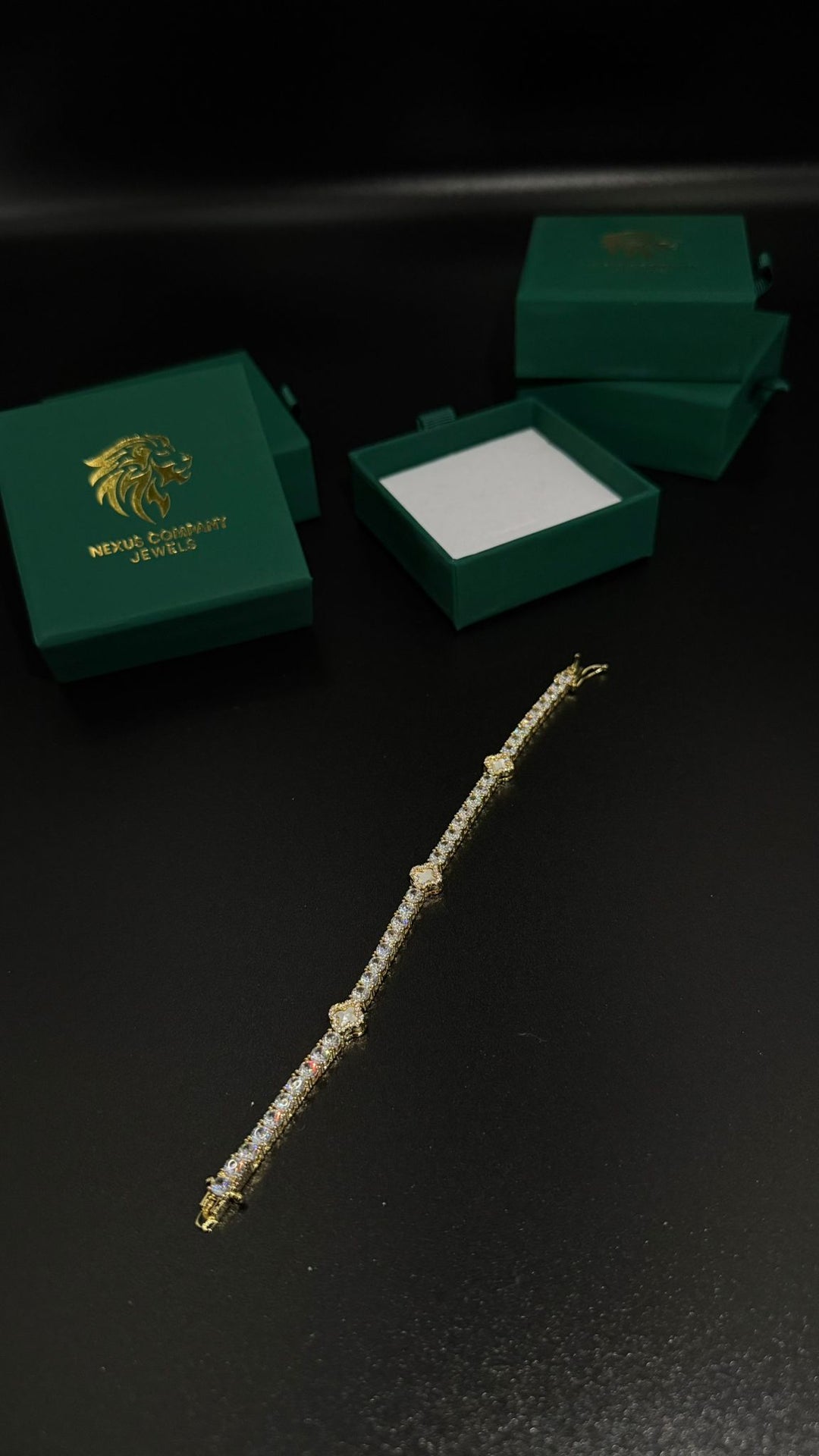 BRACCIALE DIAMOND EMPIRE ORO/BIANCO