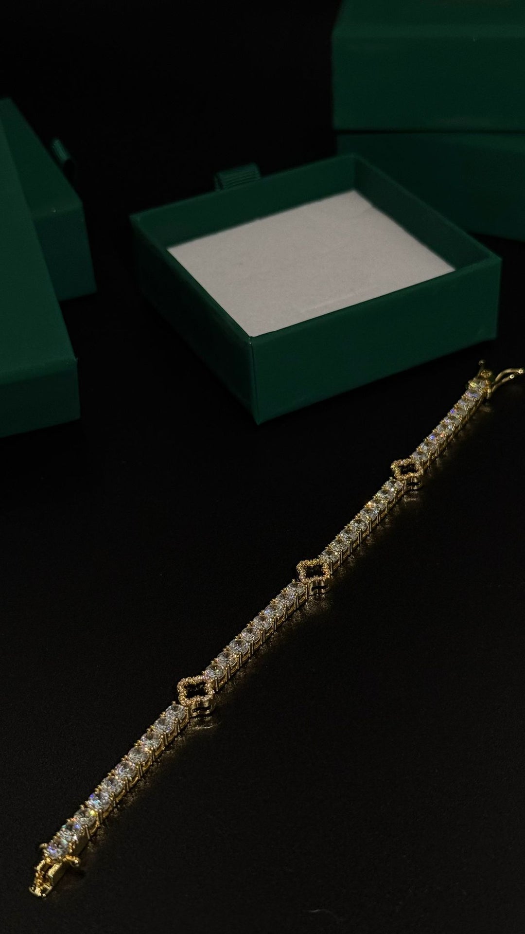 BRACCIALE DIAMOND EMPIRE ORO/NERO